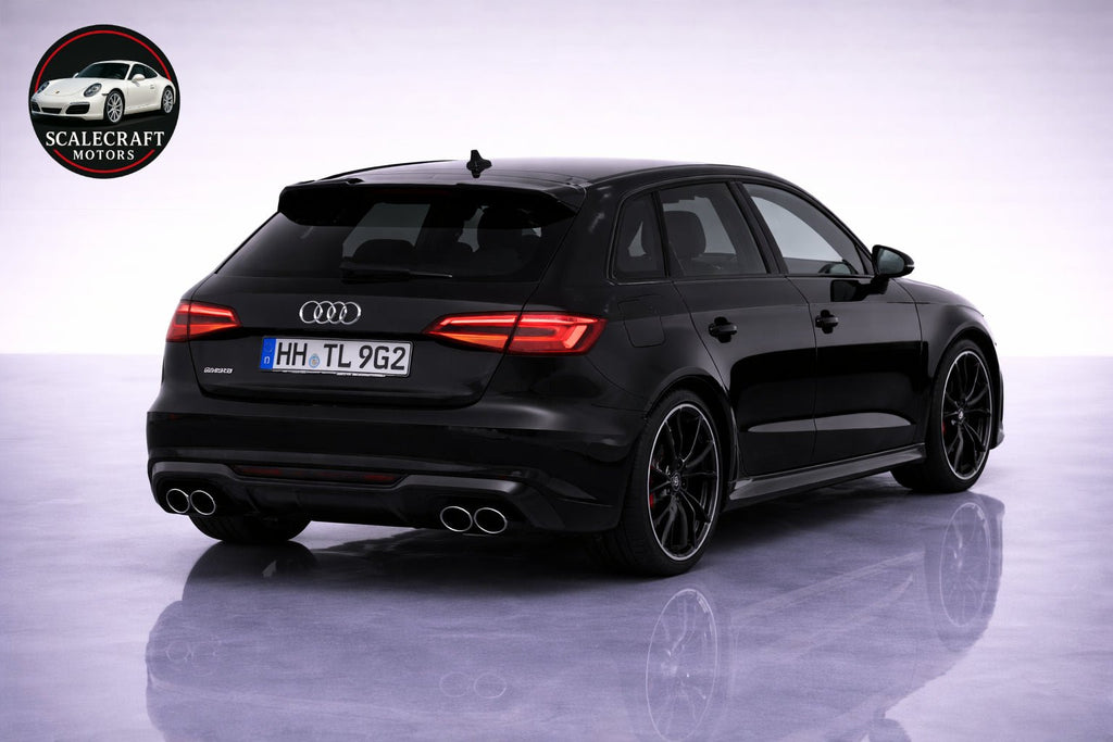 Audi RS3 8v sportback EXCLUSIVO - Modelo a Escala - ScaleCraft Motors