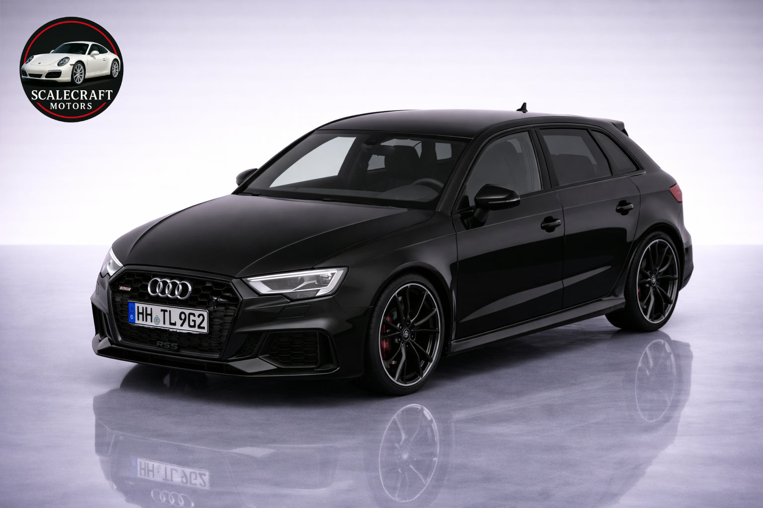 Audi RS3 8v sportback EXCLUSIVO - Modelo a Escala - ScaleCraft Motors
