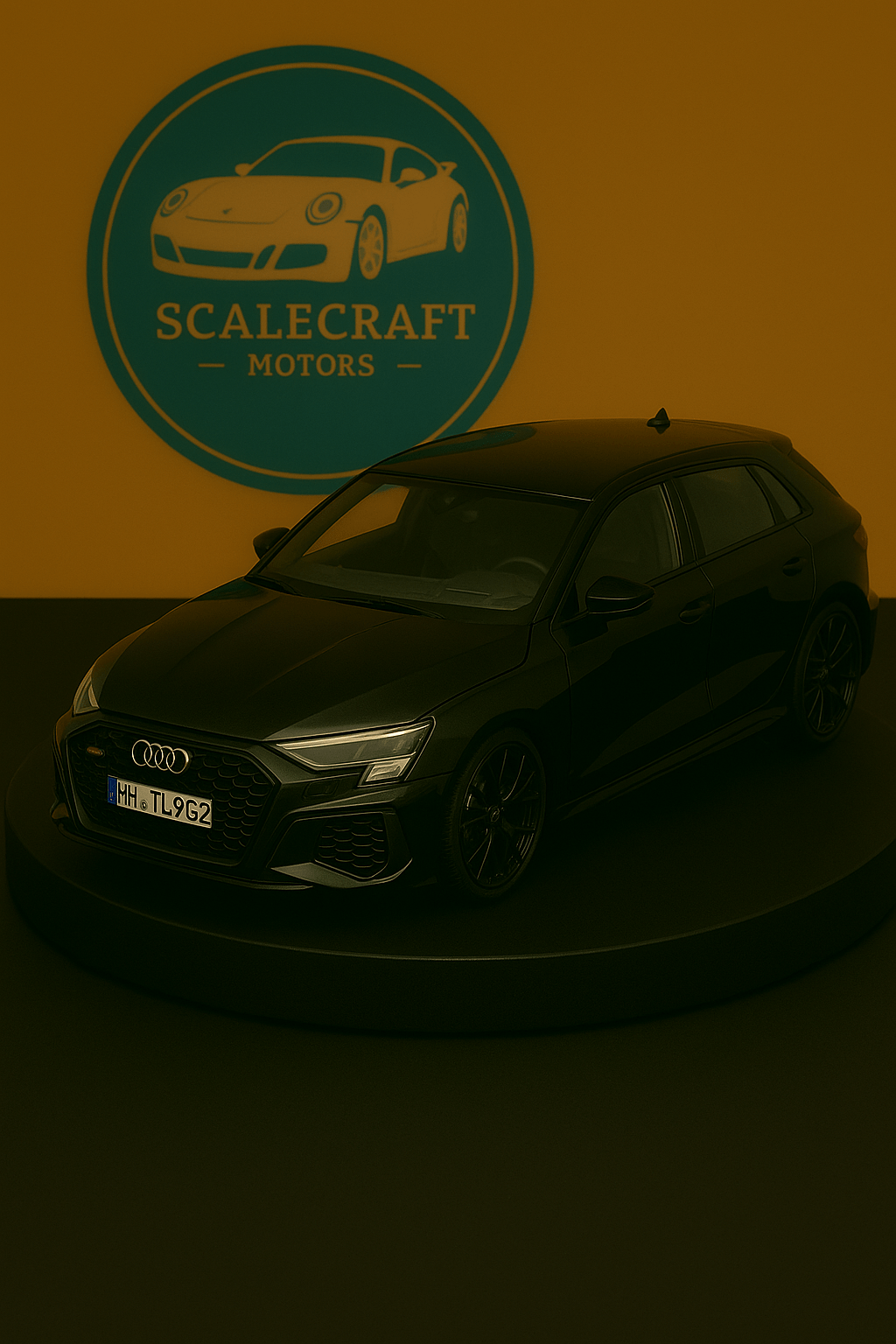 Audi RS3 8v sportback EXCLUSIVO - Modelo a Escala - ScaleCraft Motors