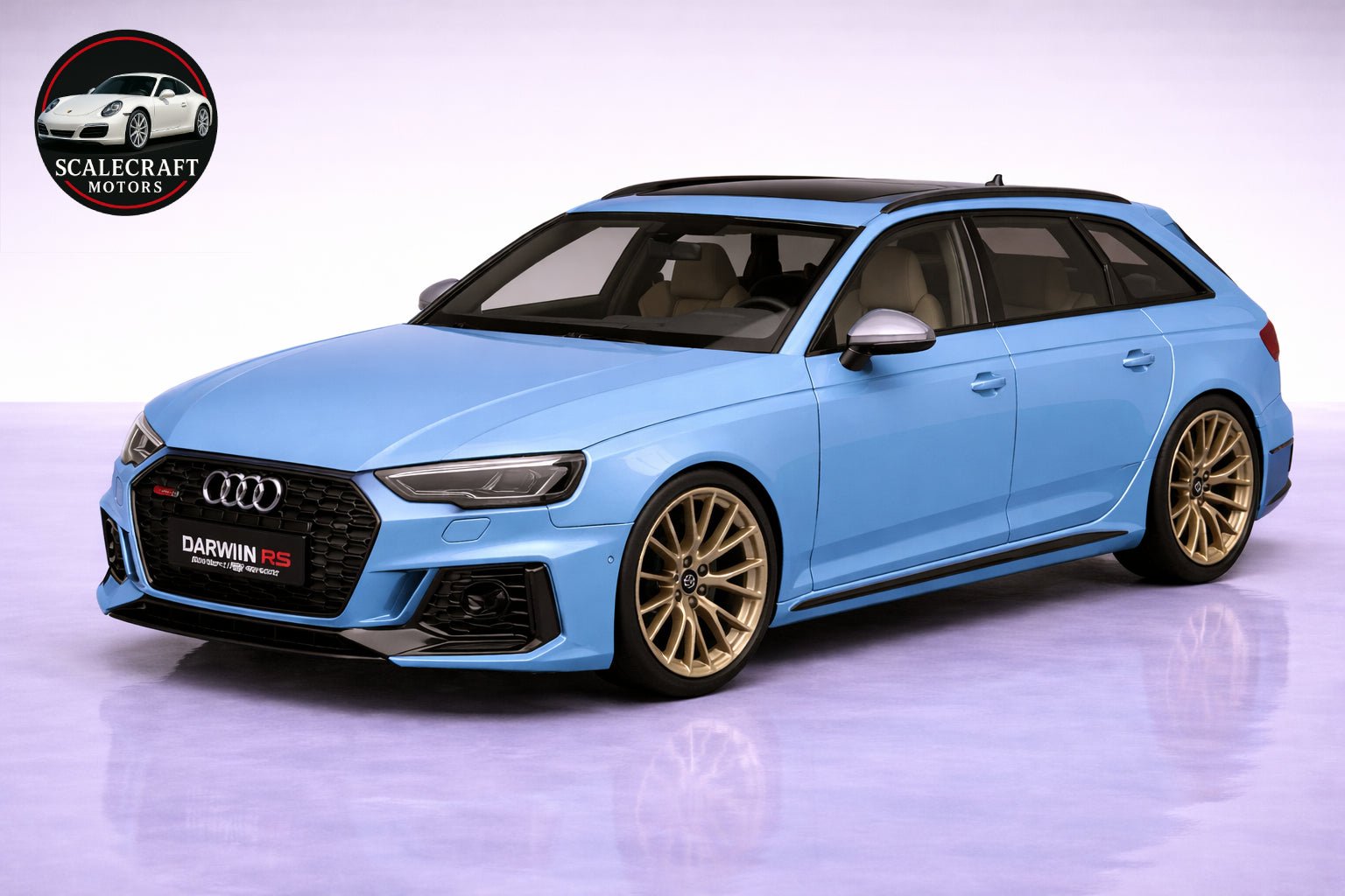 Audi RS4 - Modelo a Escala - ScaleCraft Motors