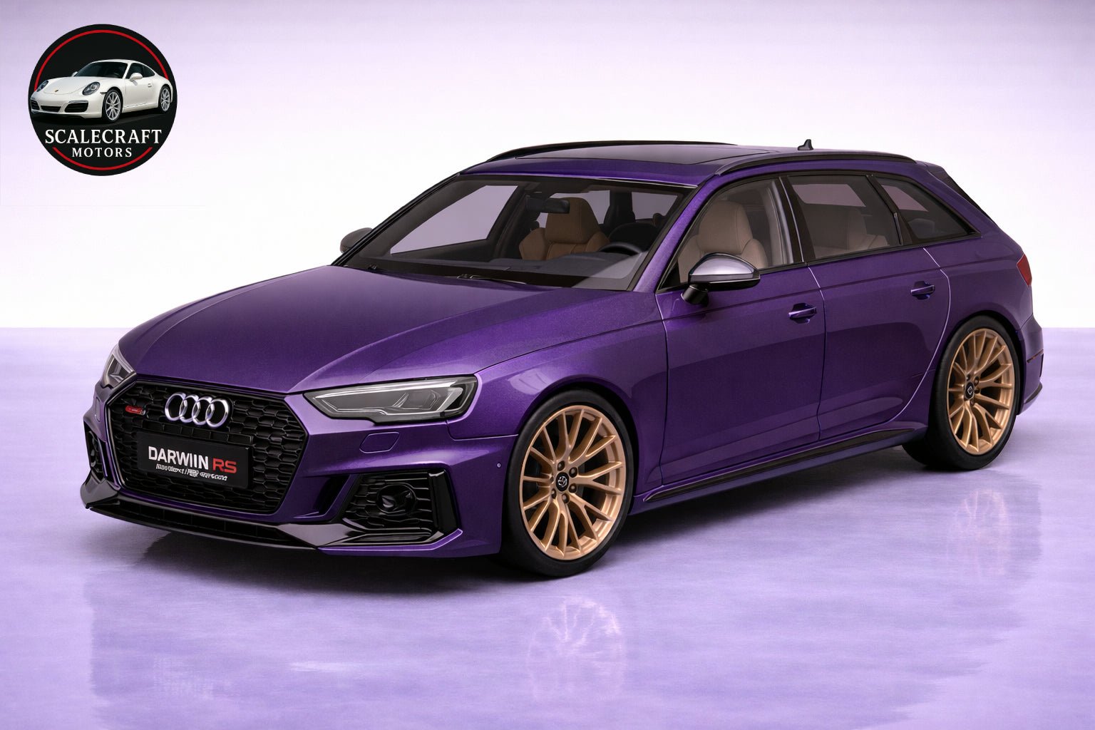 Audi RS4 - Modelo a Escala - ScaleCraft Motors