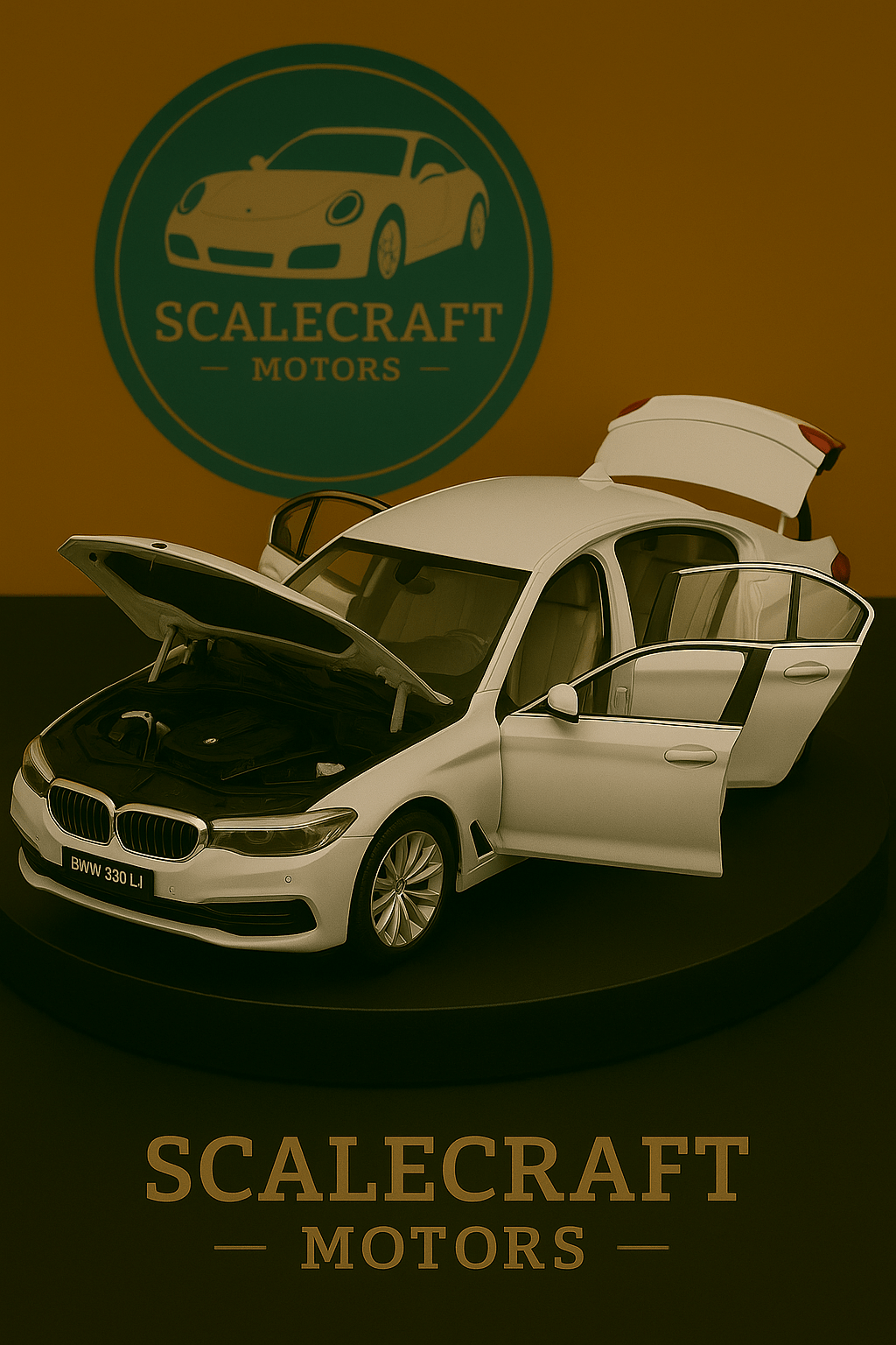 BMW 530 LI - Modelo a Escala - ScaleCraft Motors