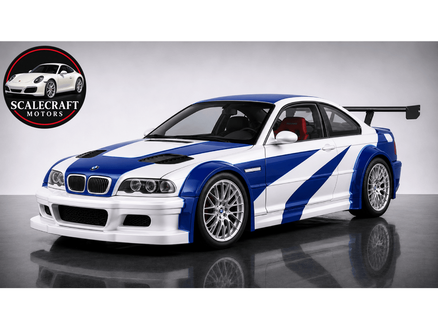 BMW M3 GTR E46 1:24 - Scale Model