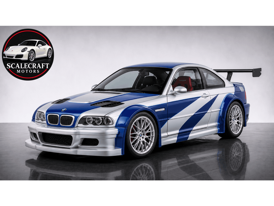 BMW M3 GTR E46 1:24 - Modelo a Escala - Modelo a Escala - ScaleCraft Motors