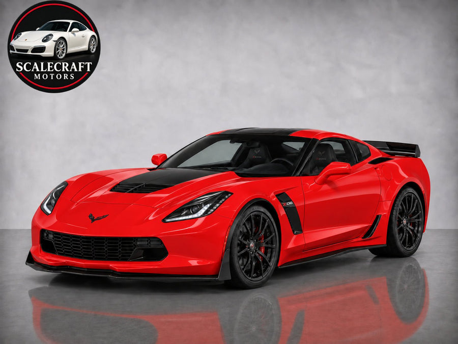 Chevrolet Corvette Z06 2017 1:24 - Modelo a Escala - Modelo a Escala - ScaleCraft Motors