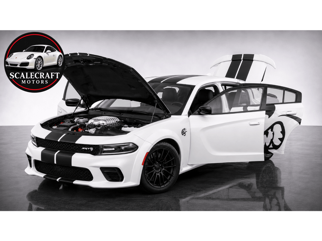 Dodge Charger STR Hellcat 1:24 - Modelo a Escala - Modelo a Escala - ScaleCraft Motors