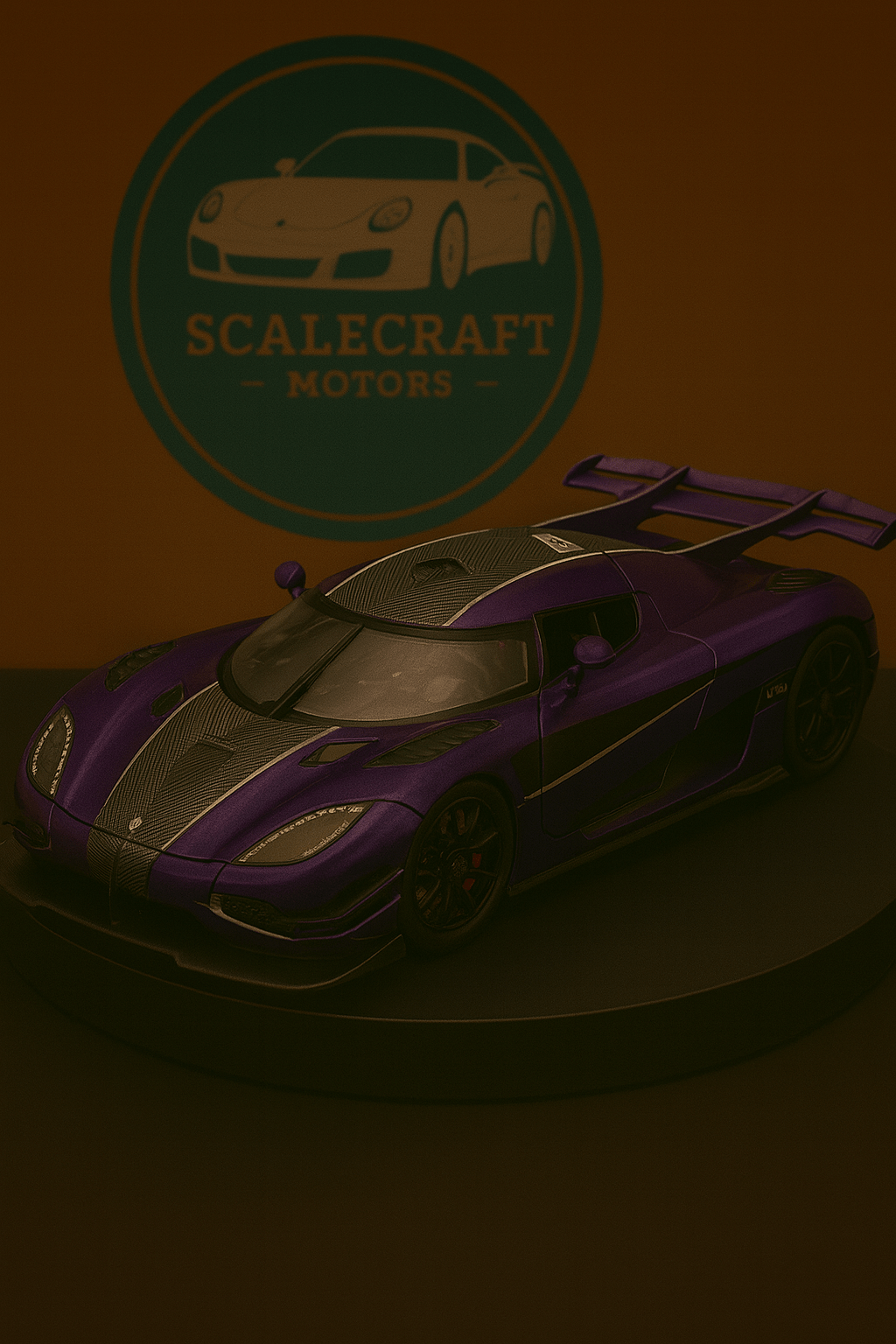 Koenigsegg one 1 - Modelo a Escala - ScaleCraft Motors