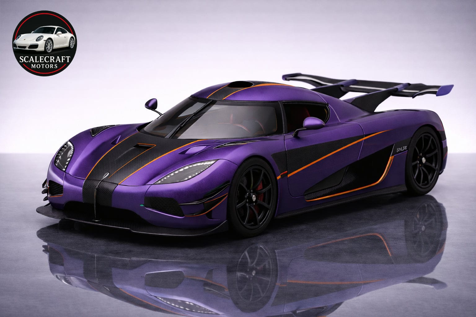 Koenigsegg one 1 - Modelo a Escala - ScaleCraft Motors