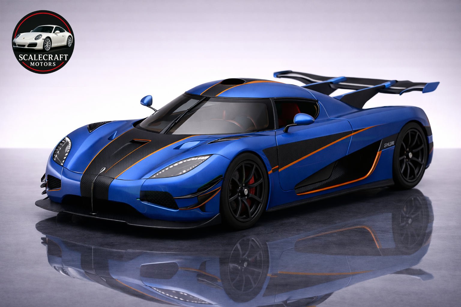 Koenigsegg one 1 - Modelo a Escala - ScaleCraft Motors