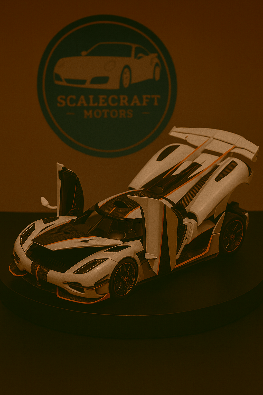 Koenigsegg one 1 - Modelo a Escala - ScaleCraft Motors