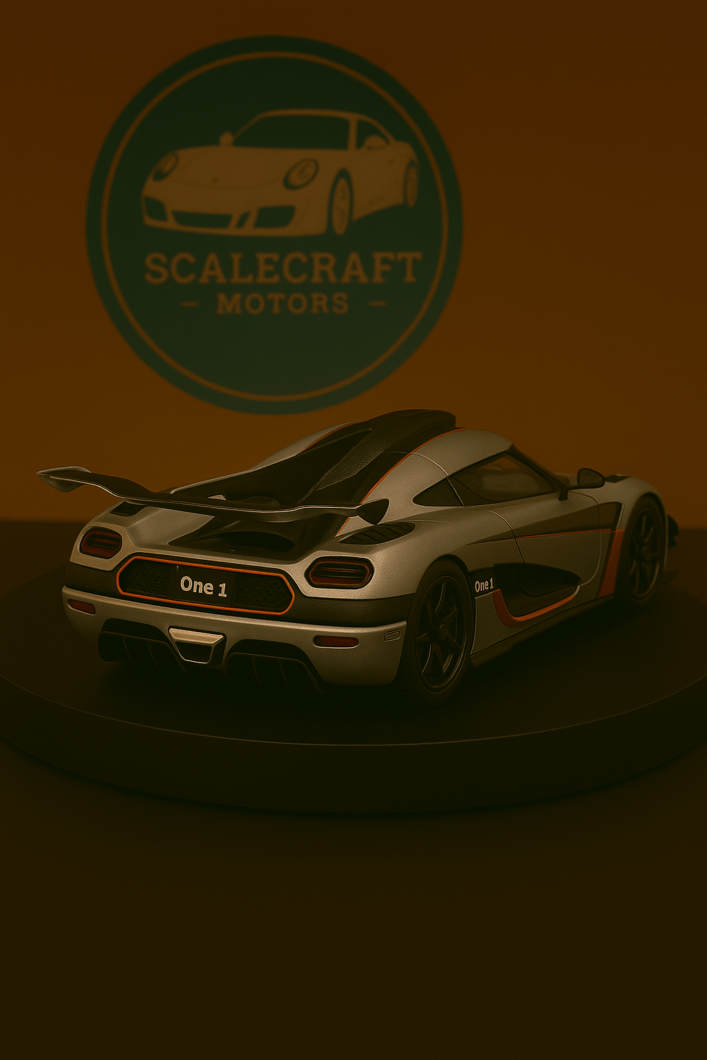 Koenigsegg one 1 - Modelo a Escala - ScaleCraft Motors