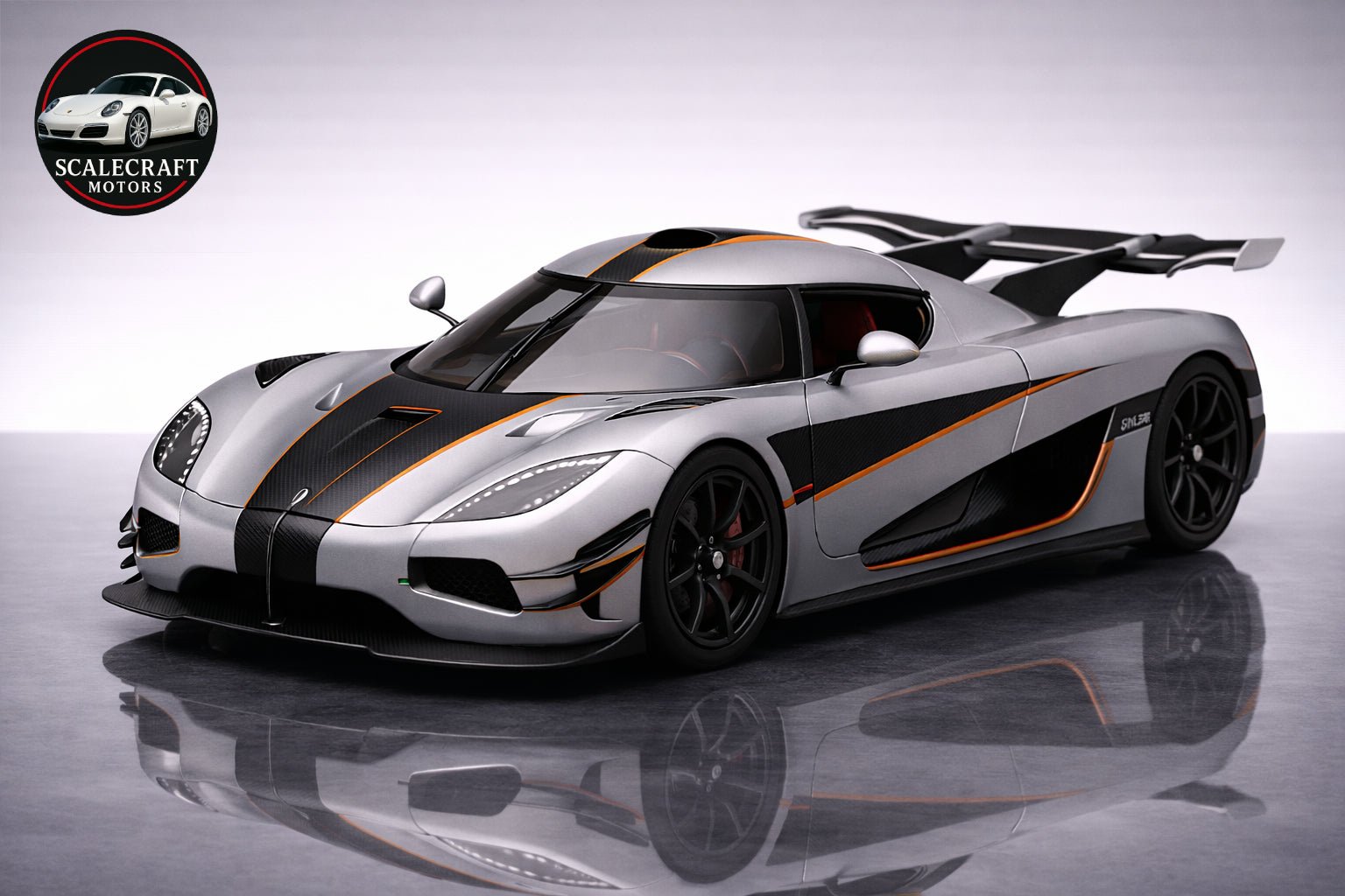 Koenigsegg one 1 - Modelo a Escala - ScaleCraft Motors