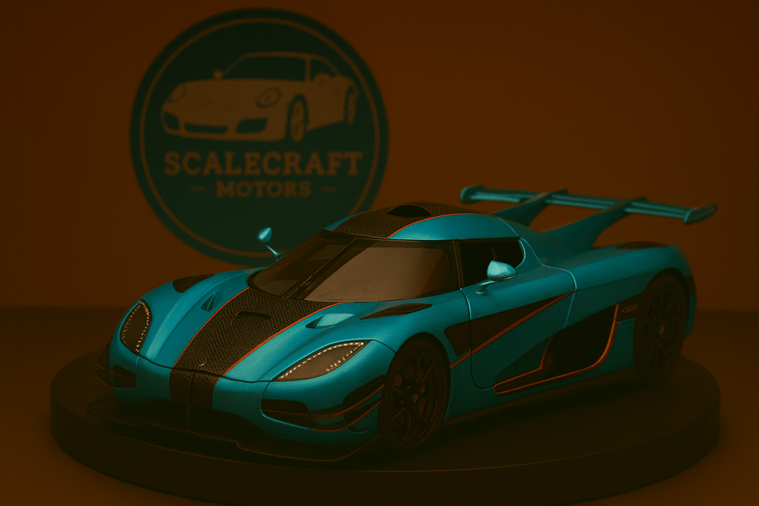 Koenigsegg one 1 - Modelo a Escala - ScaleCraft Motors