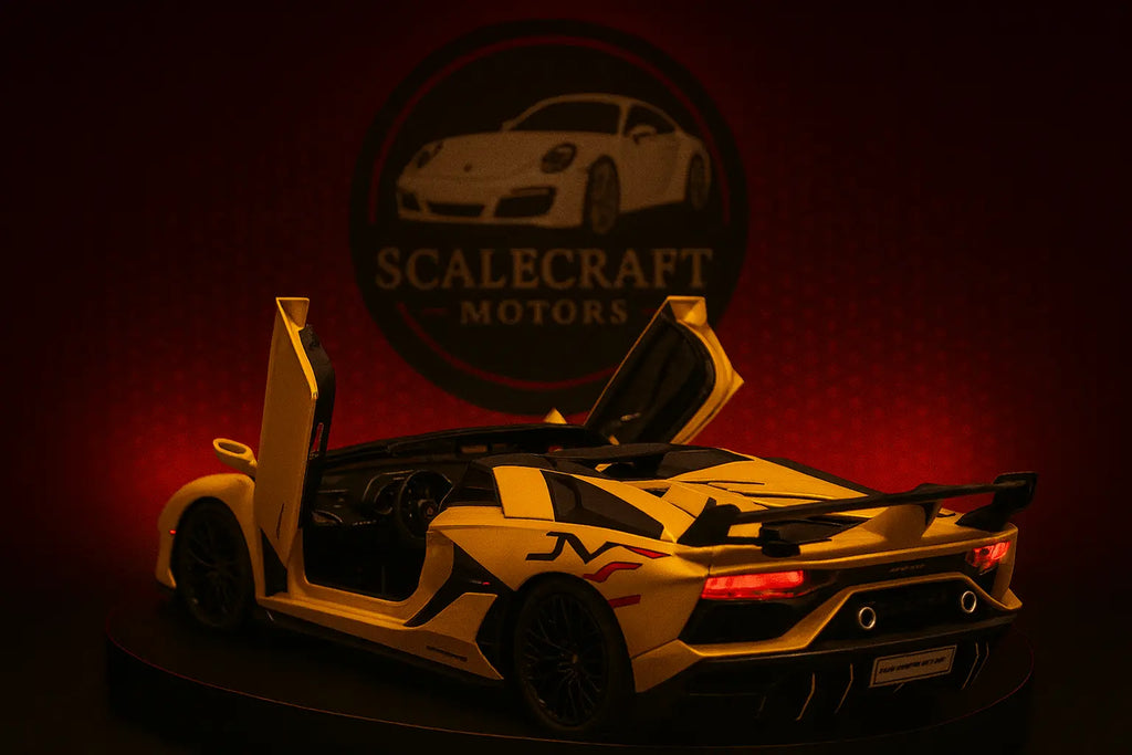 Lamborghini Aventador SVJ63 - Modelo a Escala - ScaleCraft Motors