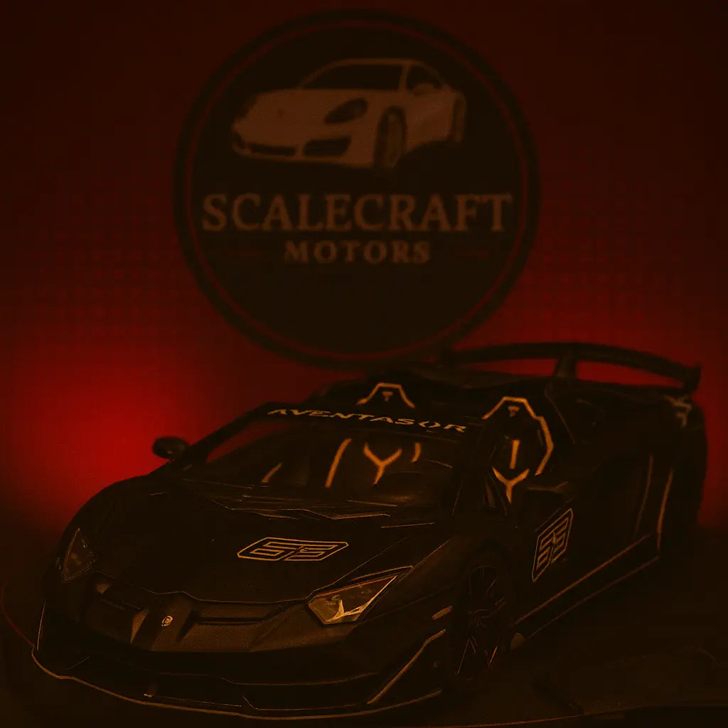 Lamborghini Aventador SVJ63 - Modelo a Escala - ScaleCraft Motors