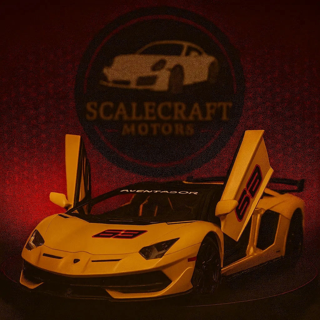 Lamborghini Aventador SVJ63 - Modelo a Escala - ScaleCraft Motors