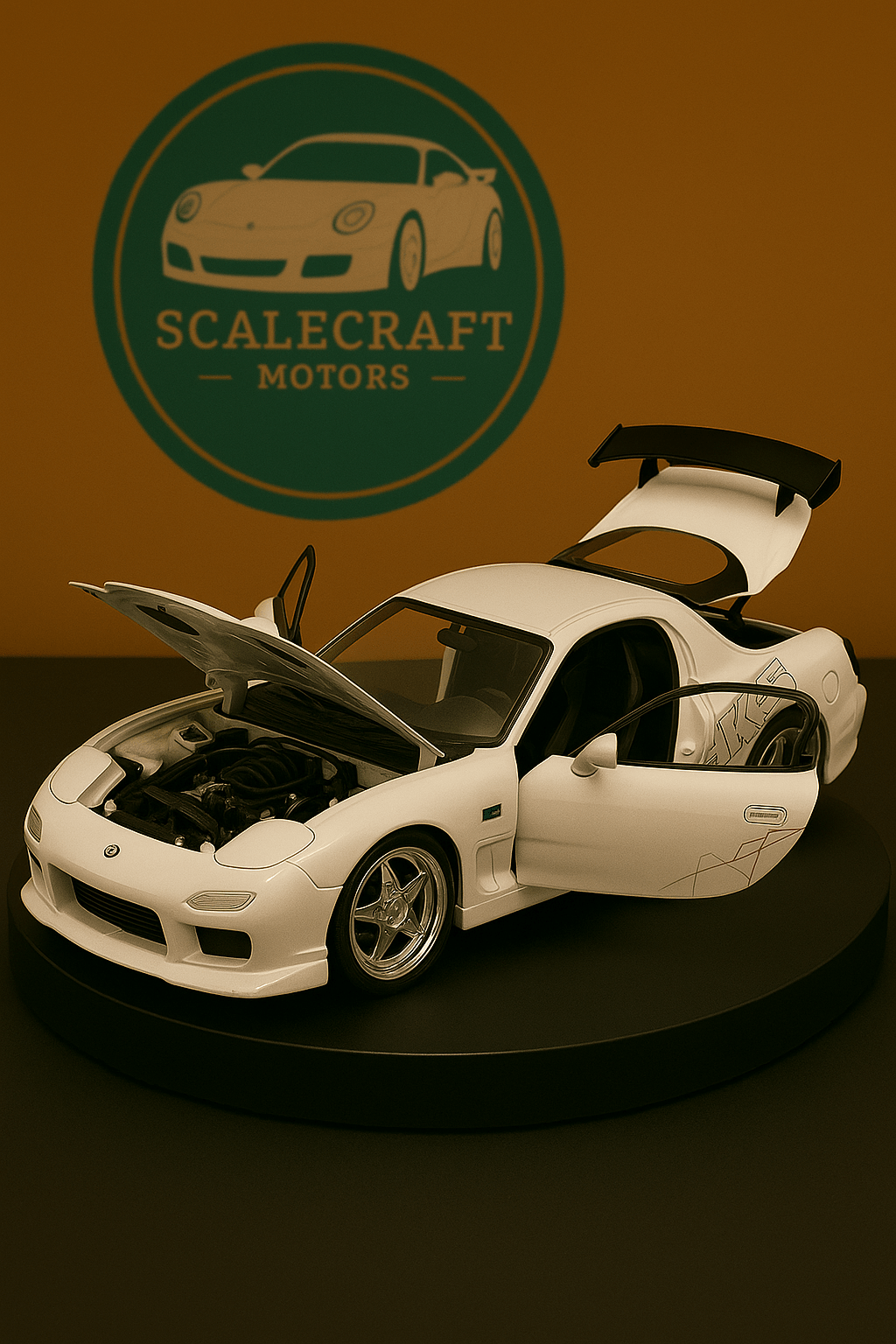 Mazda RX - 7 - Modelo a Escala - ScaleCraft Motors
