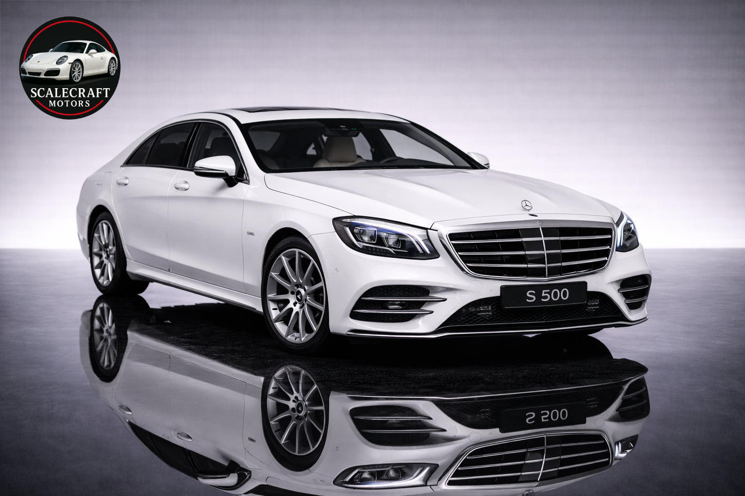 Mercedes - Benz Clase S S500 - Modelo a Escala - ScaleCraft Motors