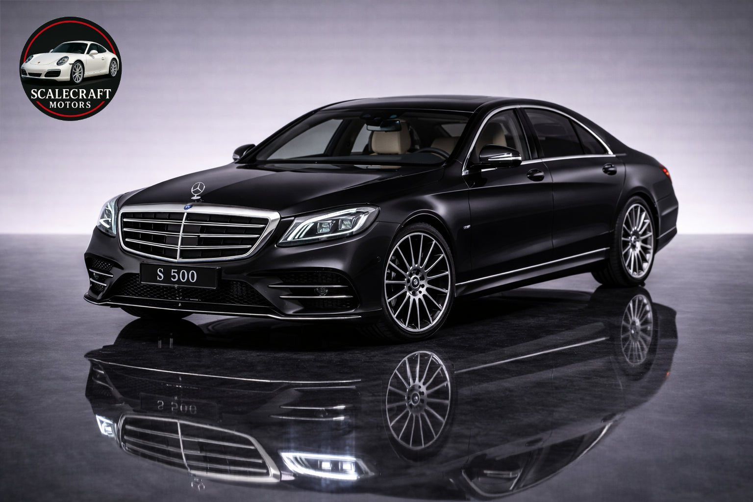 Mercedes - Benz Clase S S500 - Modelo a Escala - ScaleCraft Motors