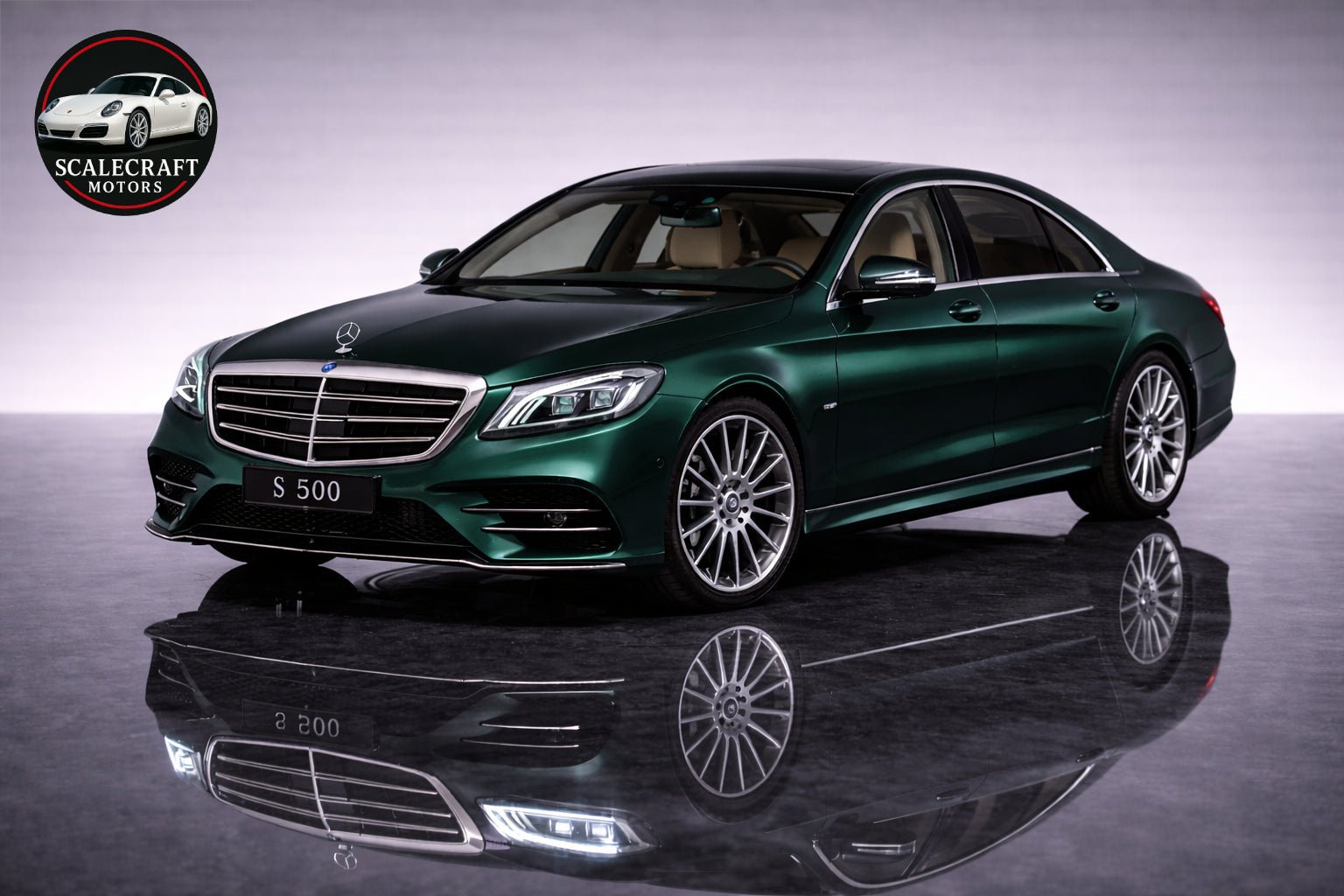 Mercedes - Benz Clase S S500 - Modelo a Escala - ScaleCraft Motors
