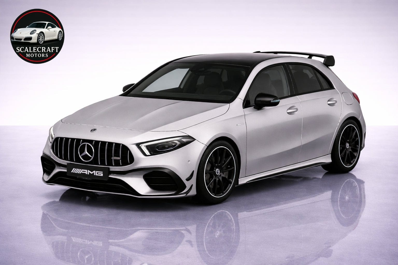 Mercedes Clase A45s AMG - Modelo a Escala - ScaleCraft Motors