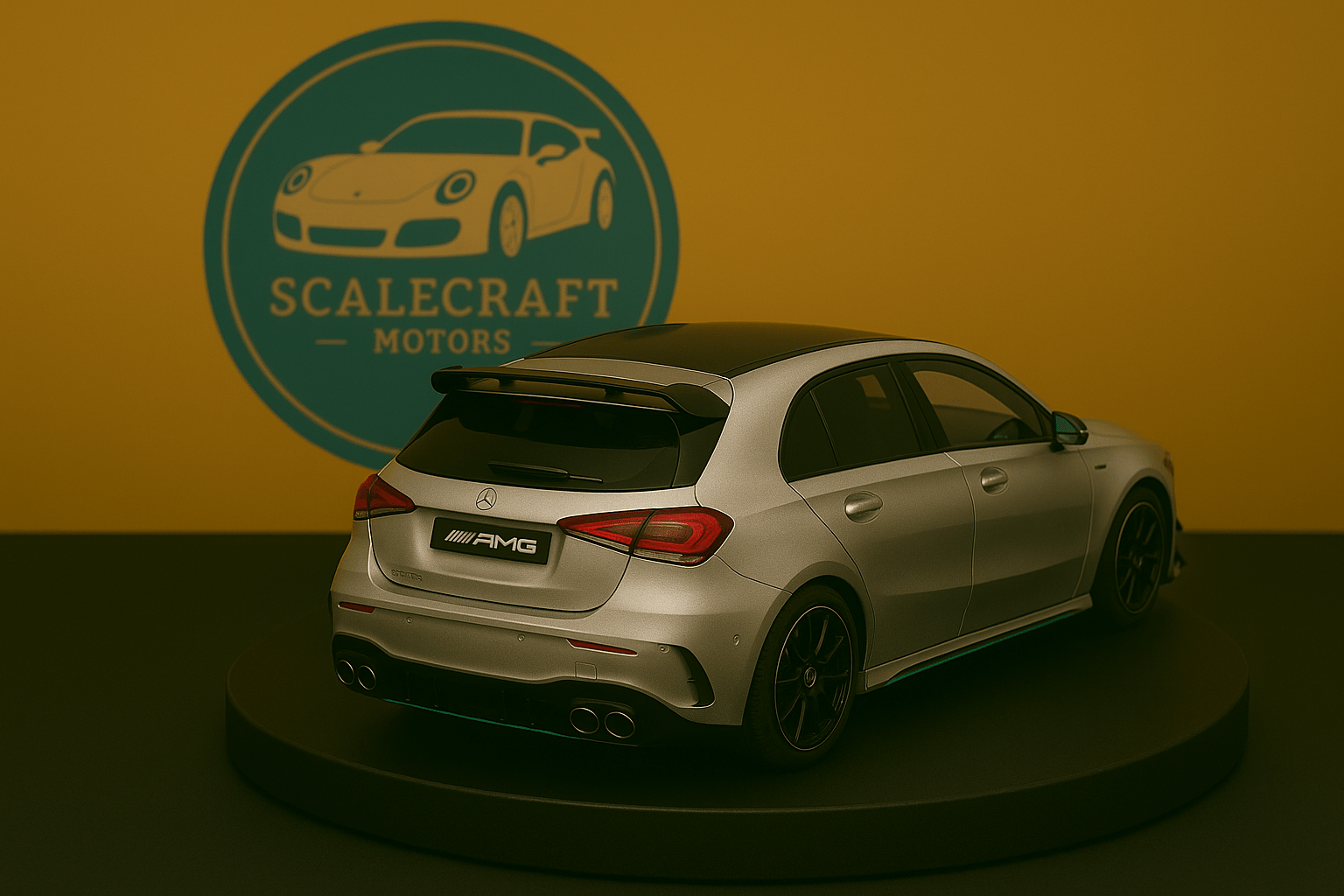 Mercedes Clase A45s AMG - Modelo a Escala - ScaleCraft Motors