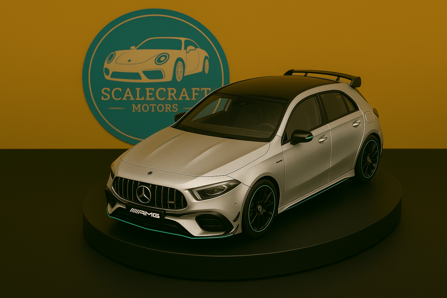 Mercedes Clase A45s AMG - Modelo a Escala - ScaleCraft Motors