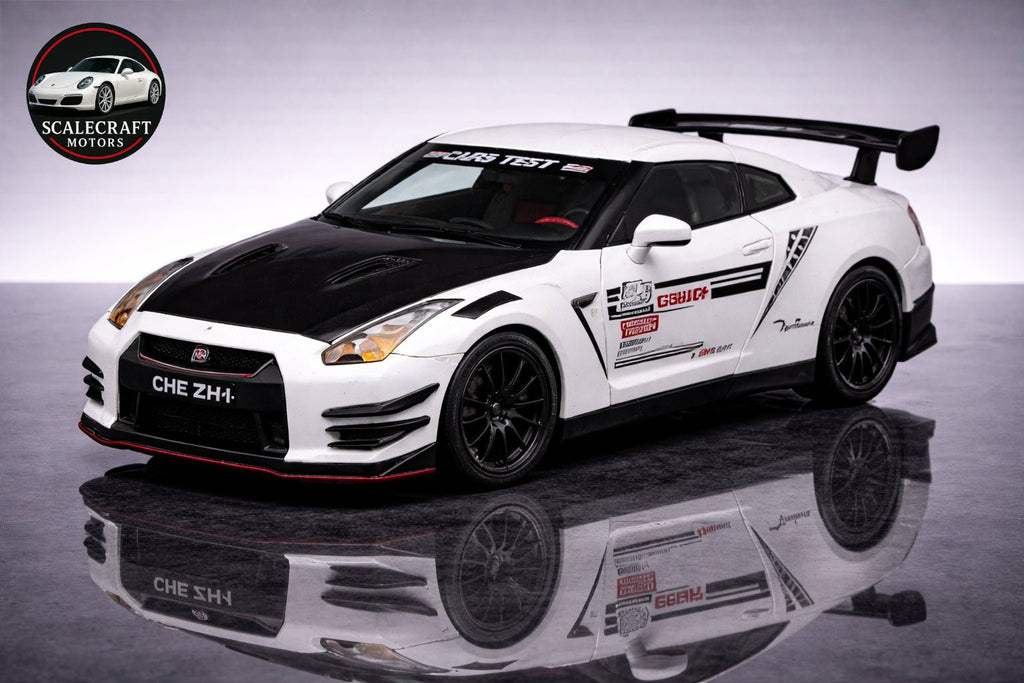 Nissan R35 1:24 - Modelo a Escala - ScaleCraft Motors