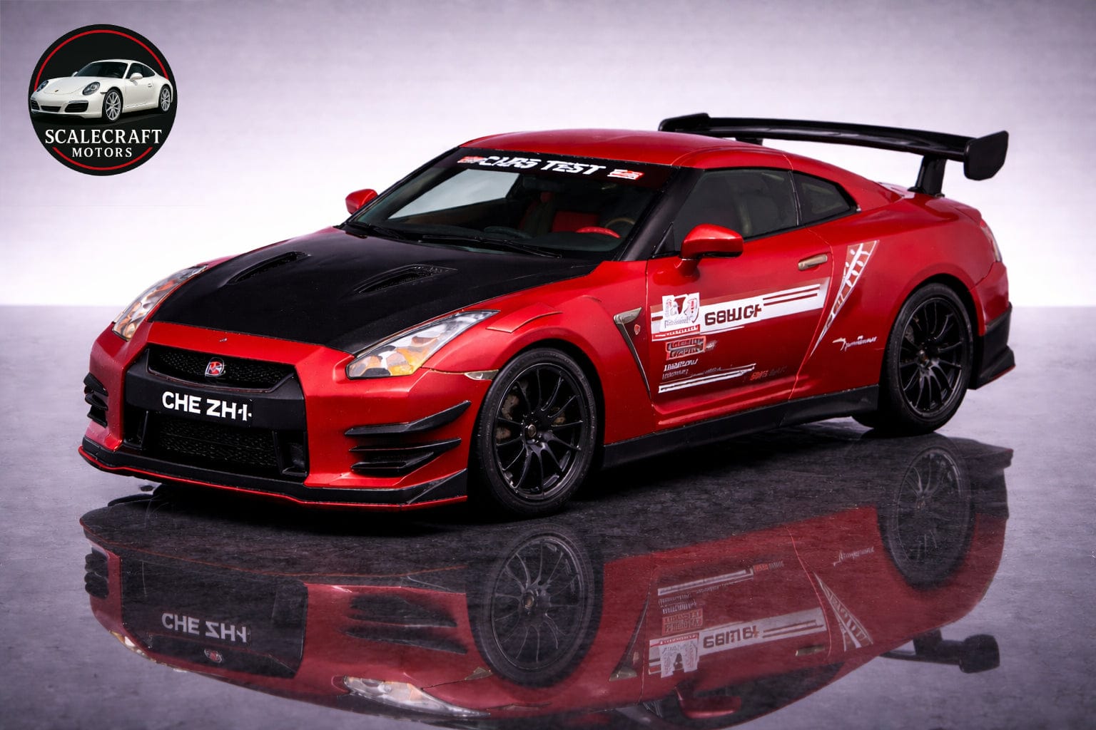 Nissan R35 1:24 - Modelo a Escala - ScaleCraft Motors