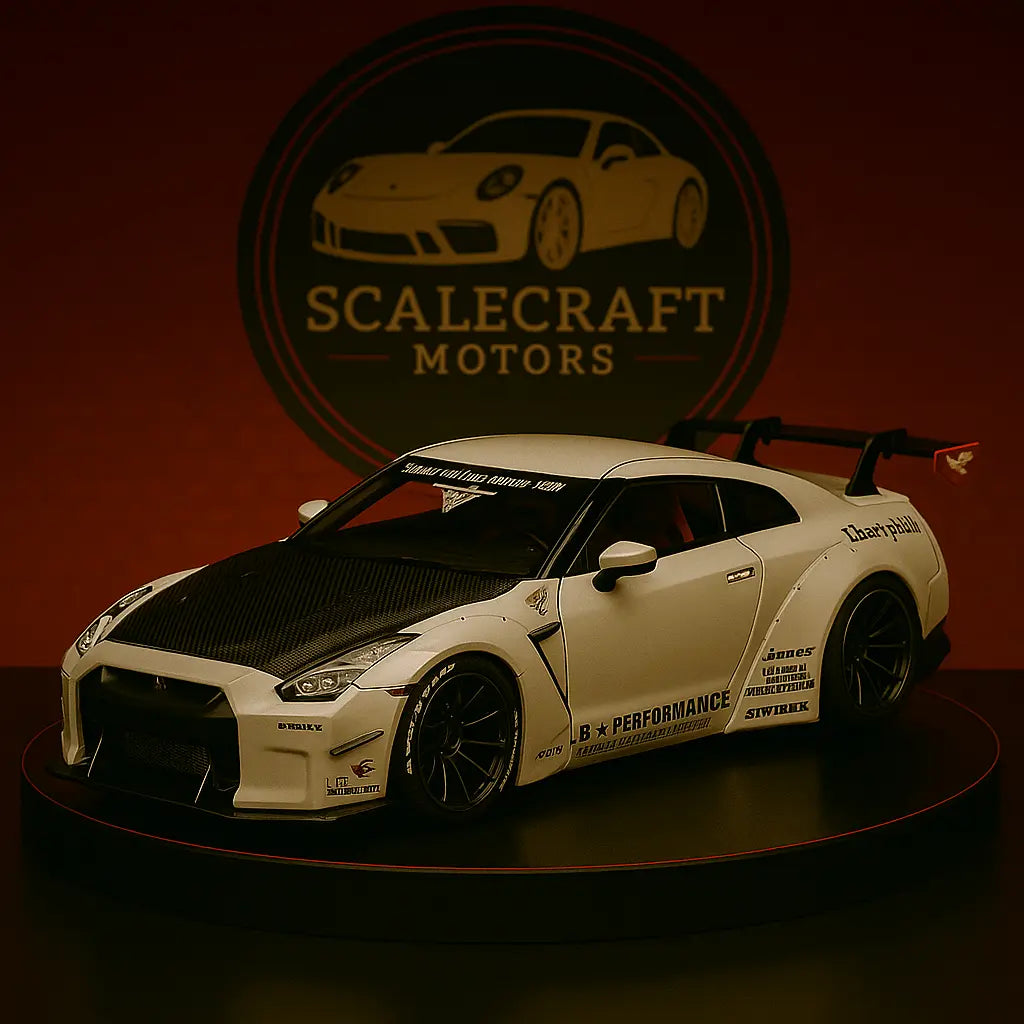 Nissan R35 - Modelo a Escala - ScaleCraft Motors