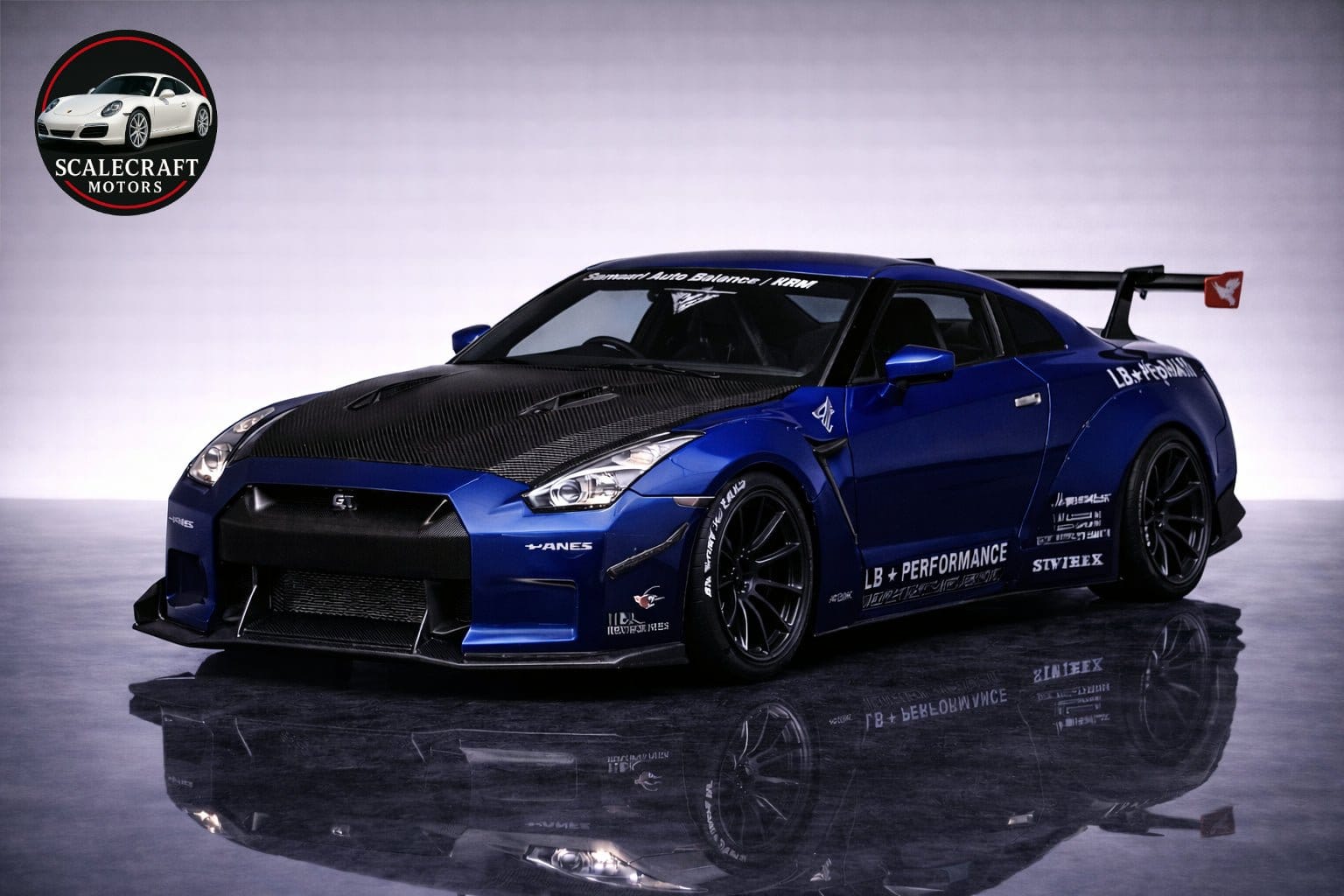 Nissan R35 - Modelo a Escala - ScaleCraft Motors