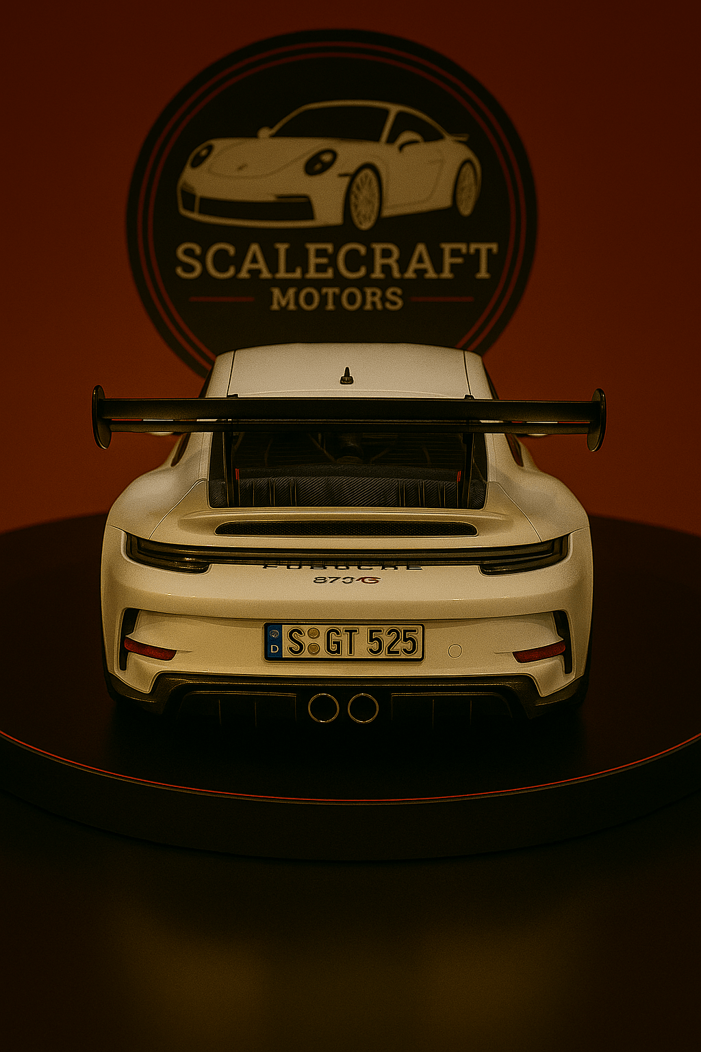 Porsche 911 GT3 RS 1:18 - Modelo a Escala - ScaleCraft Motors