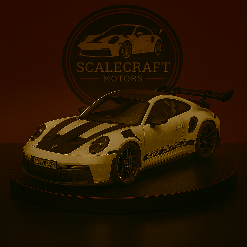 Porsche 911 GT3 RS 1:18 - Modelo a Escala - ScaleCraft Motors