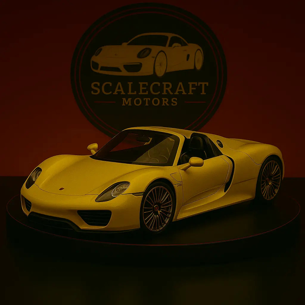 Porsche 918 Spyder - Modelo a Escala - ScaleCraft Motors