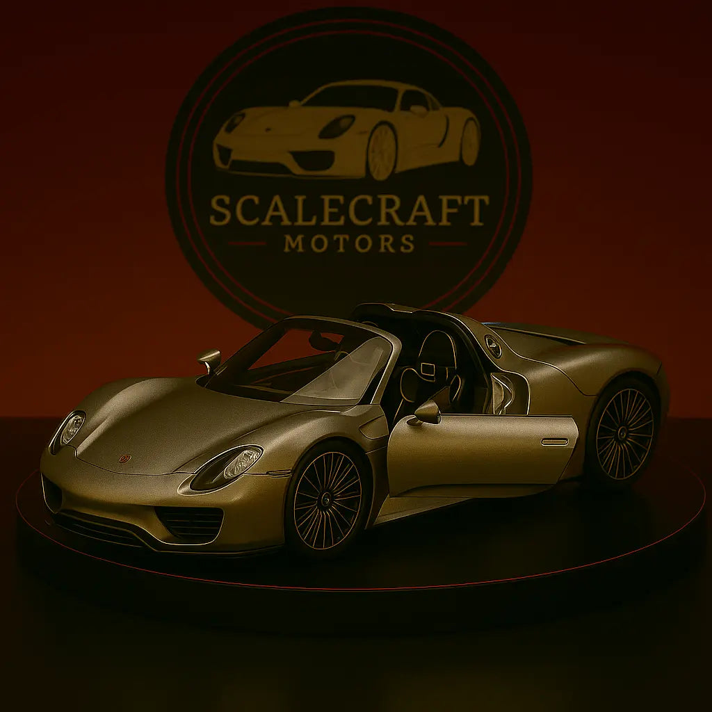 Porsche 918 Spyder - Modelo a Escala - ScaleCraft Motors