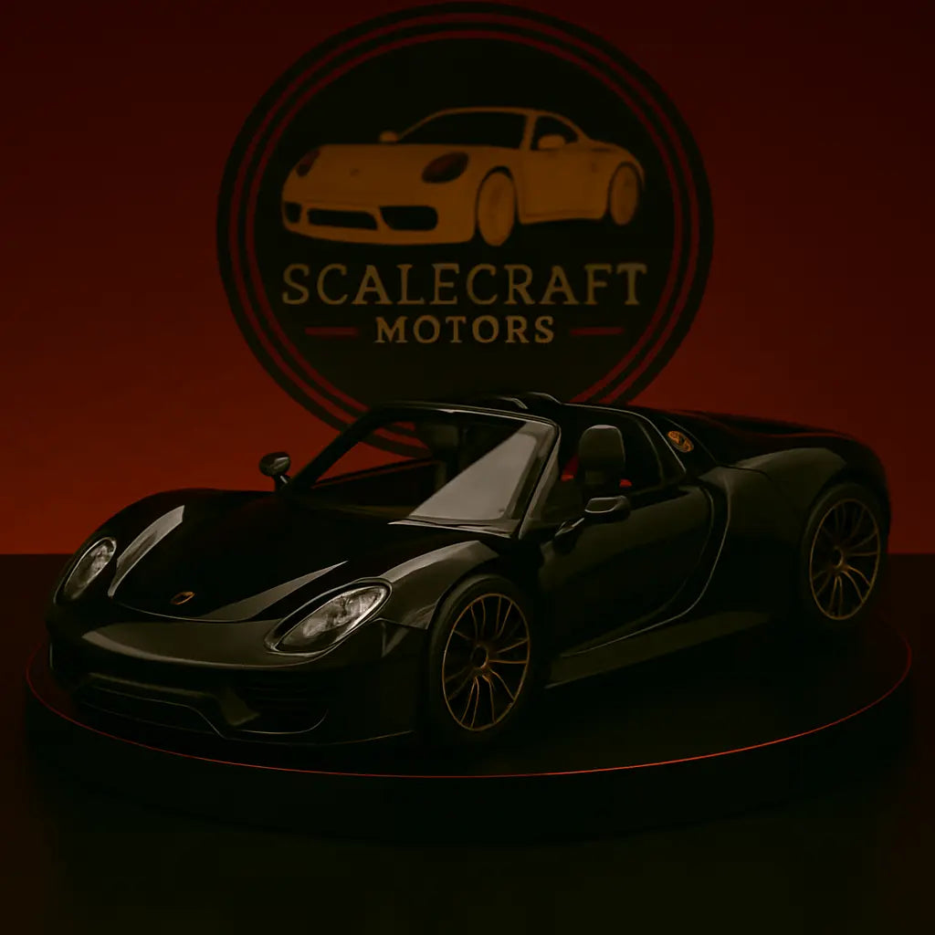 Porsche 918 Spyder - Modelo a Escala - ScaleCraft Motors