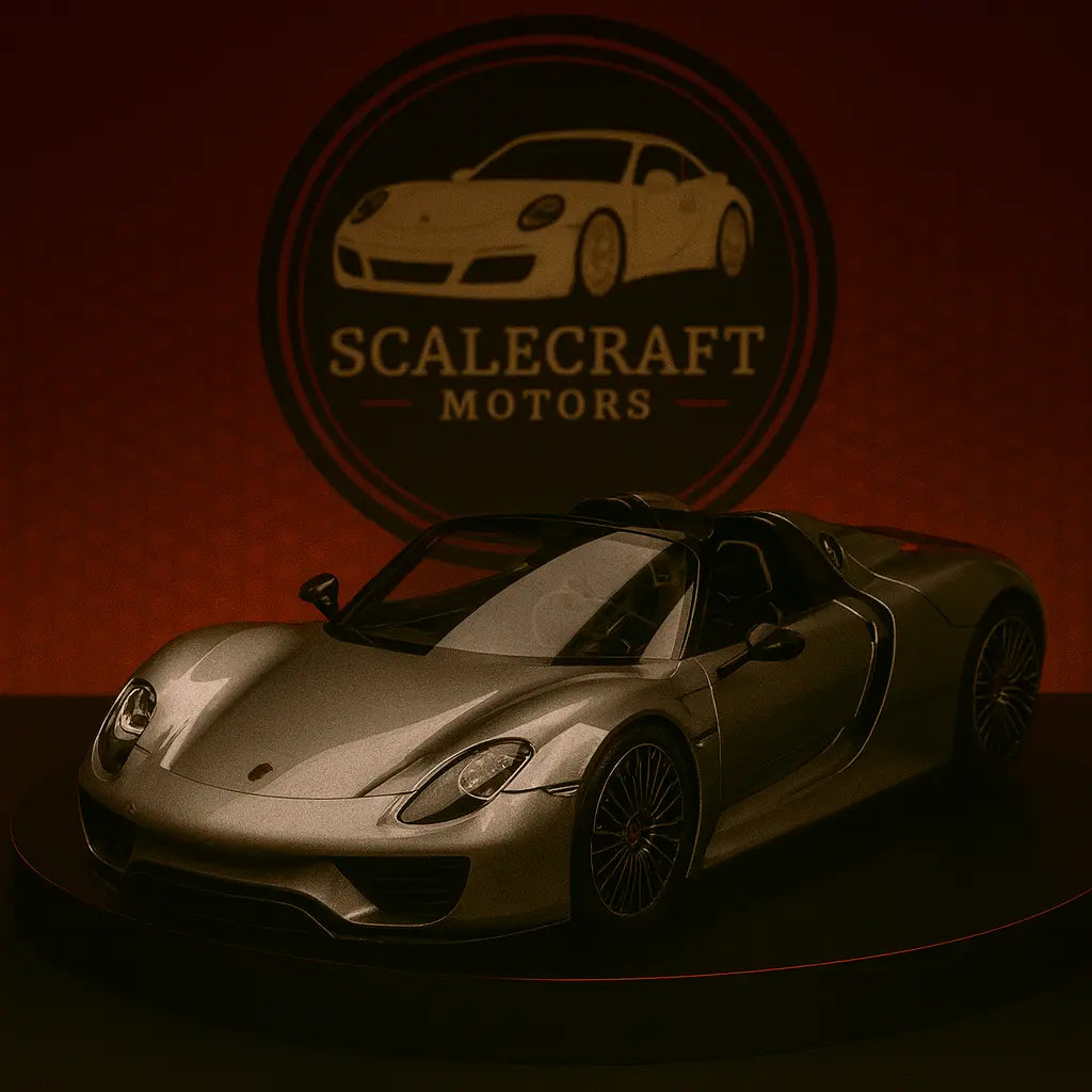 Porsche 918 Spyder - Modelo a Escala - ScaleCraft Motors