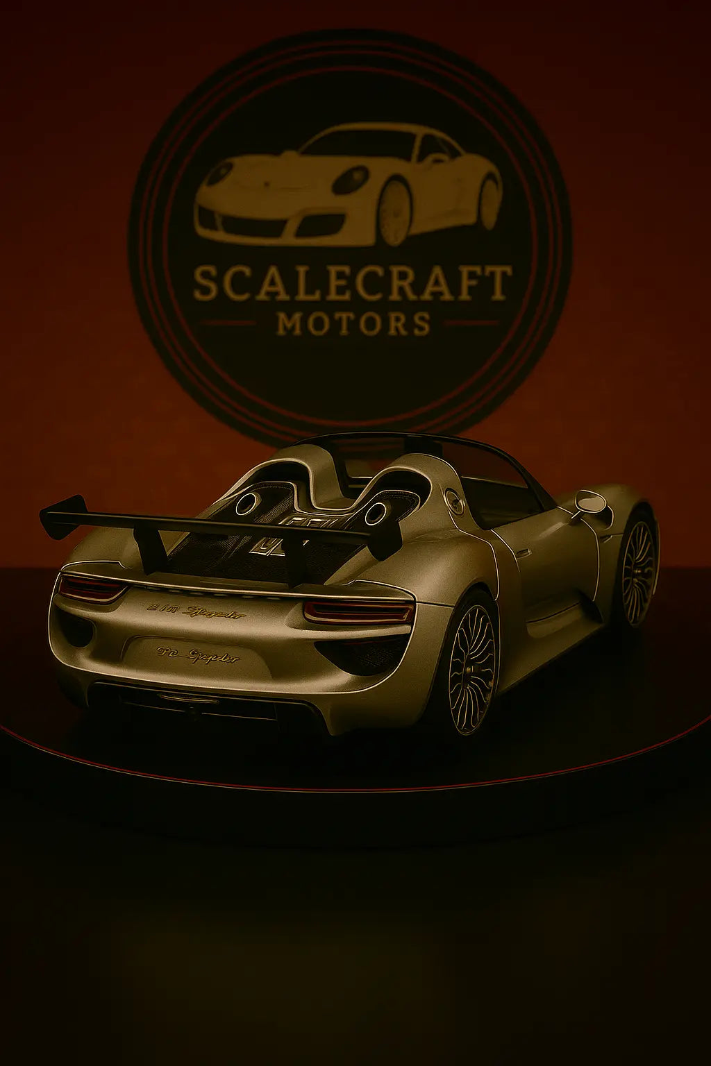 Porsche 918 Spyder - Modelo a Escala - ScaleCraft Motors