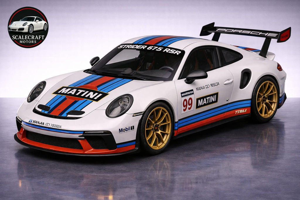 Porsche GT3 RS - Modelo a Escala - ScaleCraft Motors