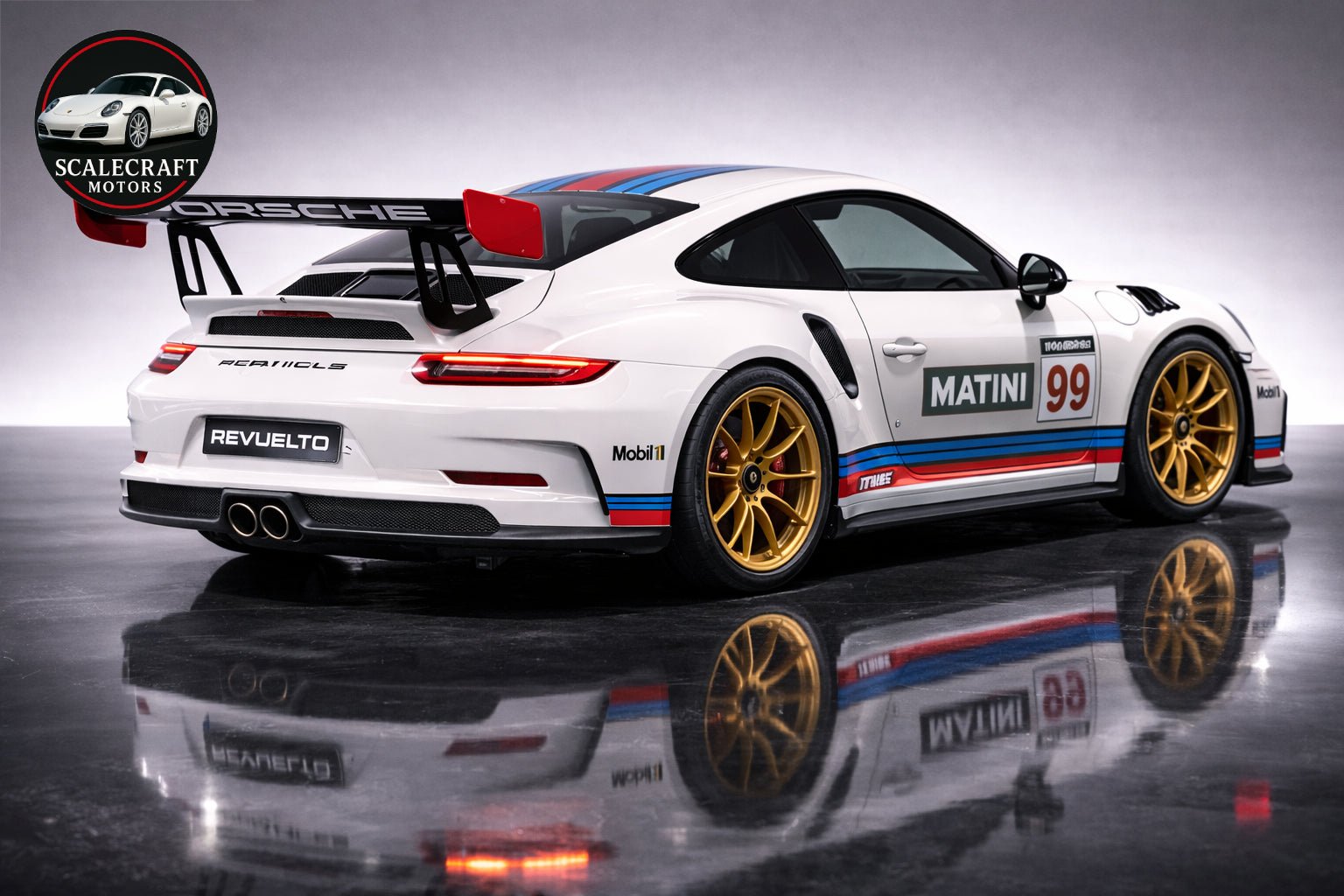 Porsche GT3 RS - Modelo a Escala - ScaleCraft Motors