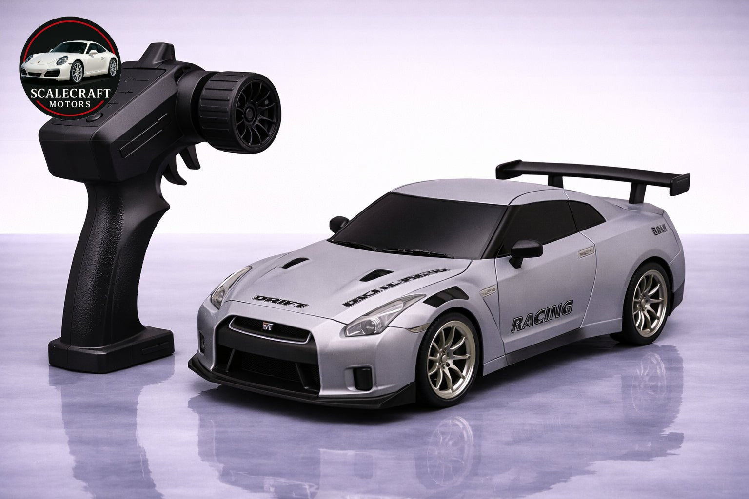 RC DRIFT Nissan Skyline R35 - Modelo a Escala - ScaleCraft Motors