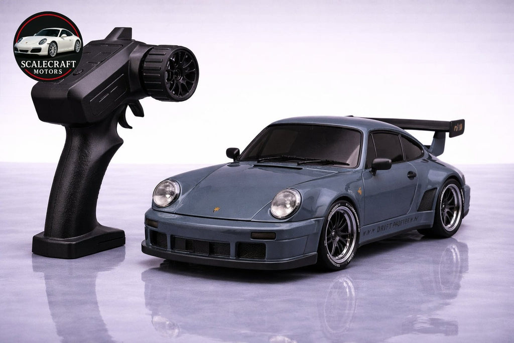 RC DRIFT Porsche 911 Turbo S RWB - Modelo a Escala - ScaleCraft Motors