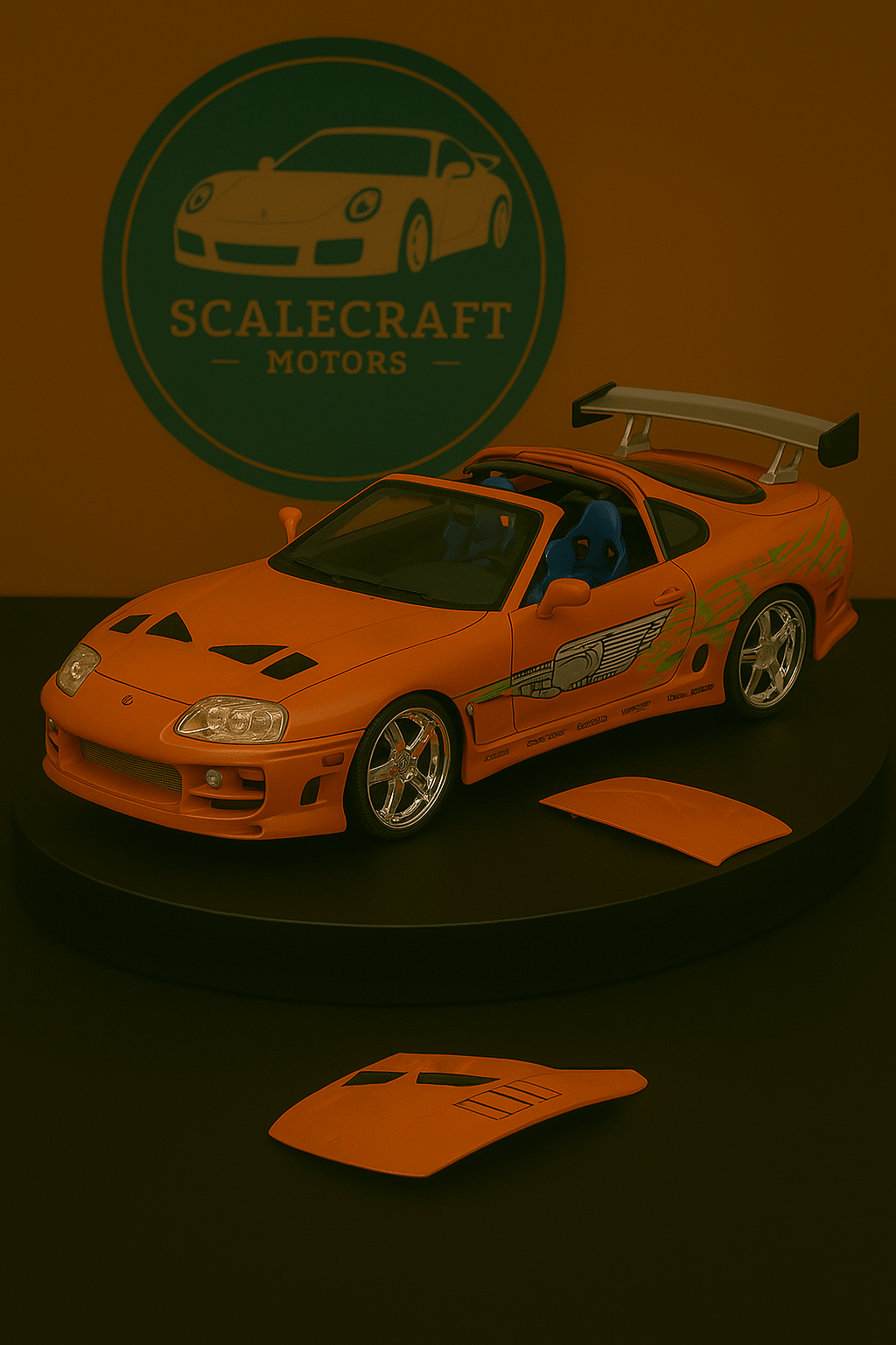 Toyota Supra mk4 - Modelo a Escala - ScaleCraft Motors