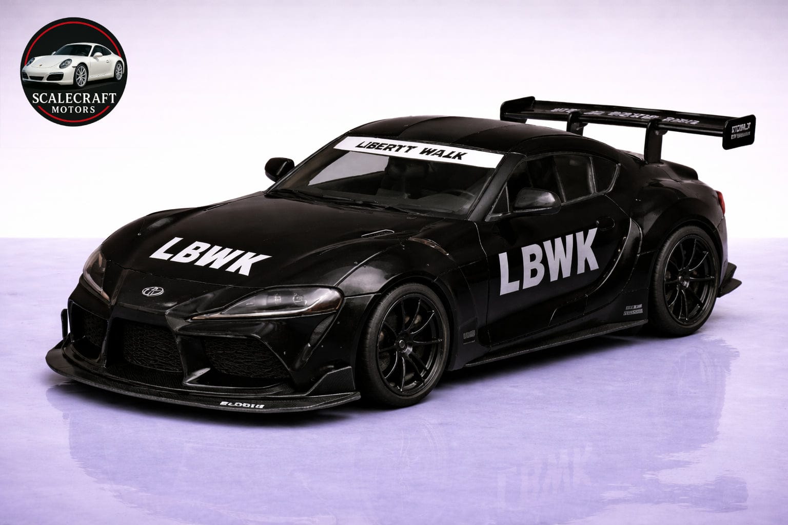 Toyota Supra MK5 LBK - Modelo a Escala - ScaleCraft Motors