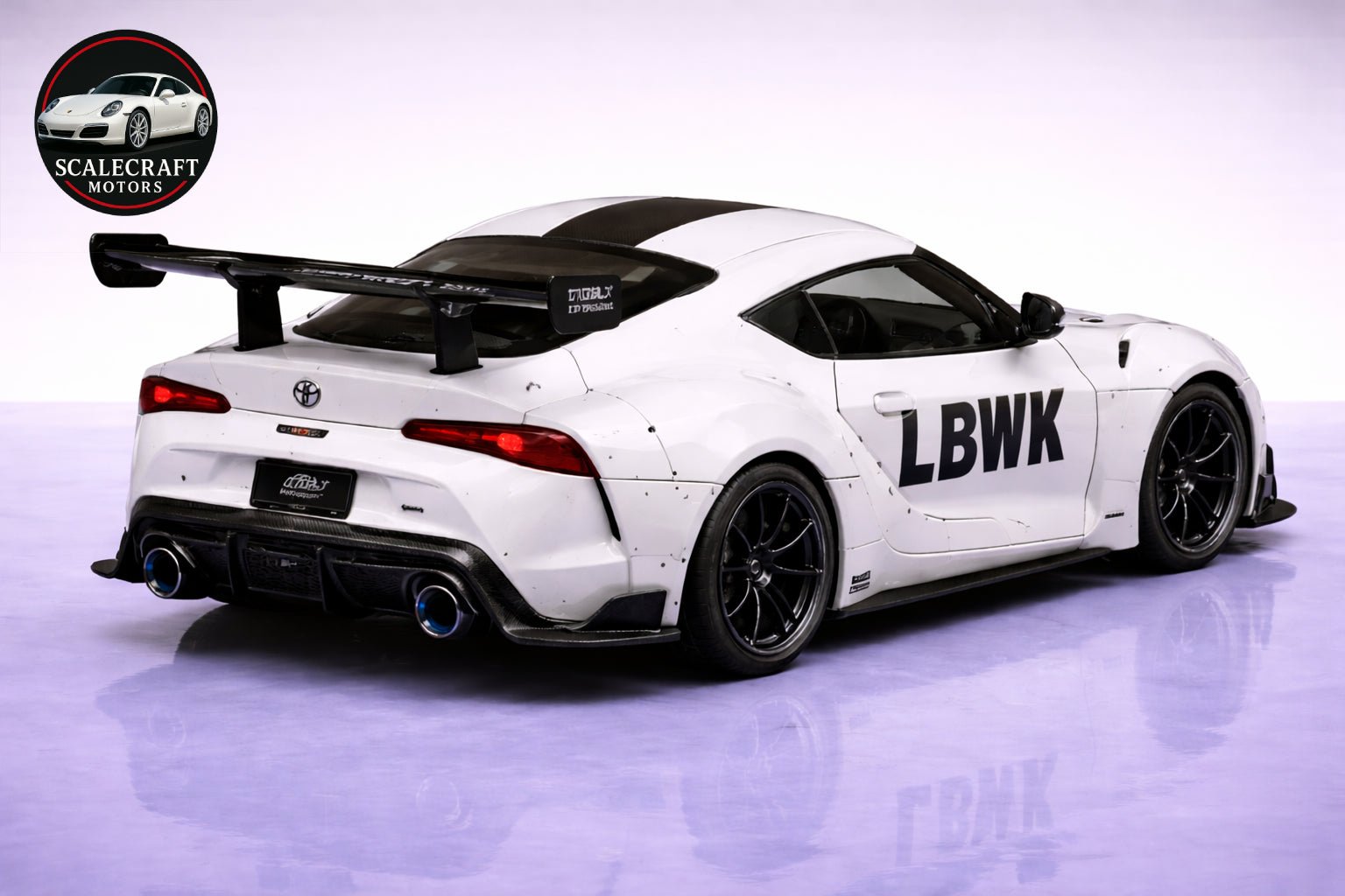 Toyota Supra MK5 LBK - Modelo a Escala - ScaleCraft Motors