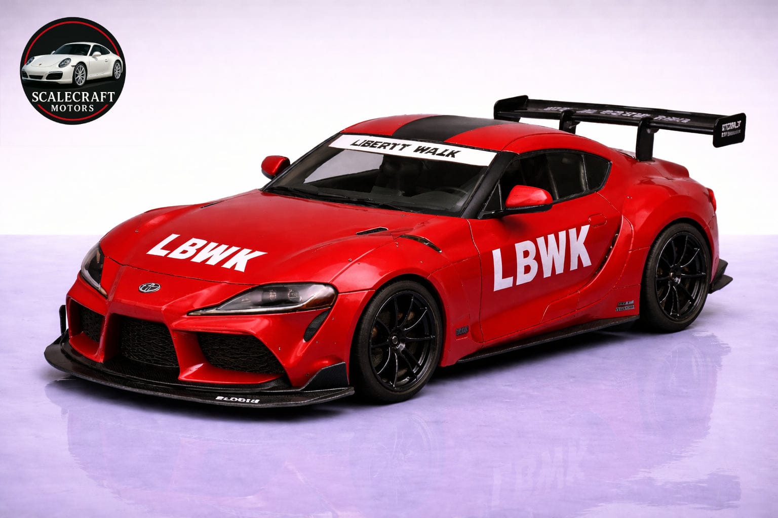 Toyota Supra MK5 LBK - Modelo a Escala - ScaleCraft Motors