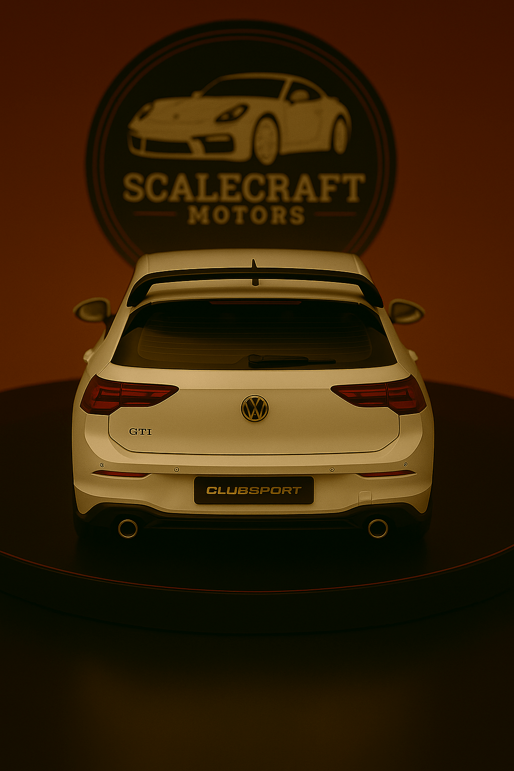 Volkswagen Golf 8 GTI ClubSport - Modelo a Escala - ScaleCraft Motors